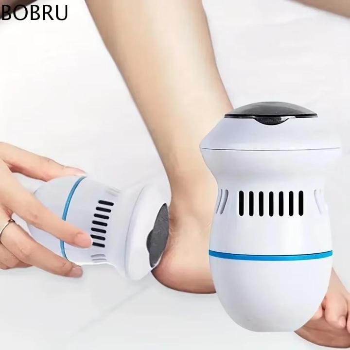 Foot File Atomatic BOBRU Automatic Vacuuming Electric Foot File 2 Speed Adjustable USB ...