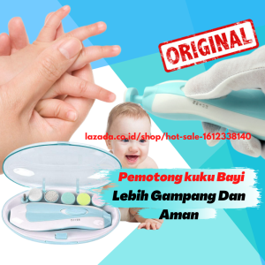 Pemotong Kuku Bayi Gunting Kuku Elektrik Baby Nail Trimmer Perawatan Bayi Perawatan Kuku
