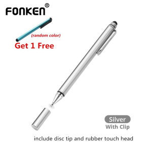 Bút Cảm Ứng FONKEN 2in1 Dành Cho Máy Tính Bảng Android Điện Thoại Thông Minh Bút Chạm Vào Màn Hình Bút PC Vẽ Bút Chì
