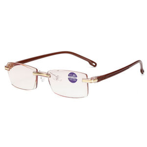 Anti-blue light reading glasses Cut edge reading glasses Anti-blue light reading glasses 802 dyeing