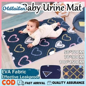 Oldlaiben Baby Urine Mat Reusable Thicken Diaper Mat Washable Leakproof Menstrual Pads Baby Bed Underpad