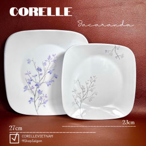 Corelle USA - Jacaranda - [Bán lẻ] 01 Món Tô/ Dĩa/ Ly Hoa Phượng Tím [Hiếm]