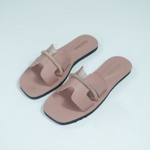 Threepoint Sandal Flat Karet Wanita Thostee - Monic