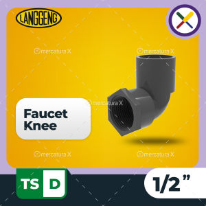 Langgeng Faucet Knee TS-D 1/2" - Fitting PVC