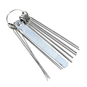 Guitar Bridge Saddles Nut Files String Sawing Rods Guitar Repair Tools Professional Guitar Nut Slotting File Easy to Use