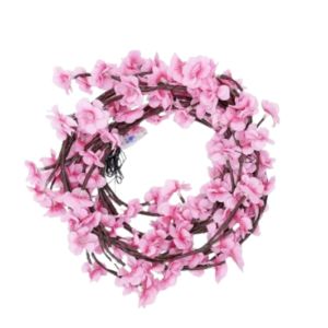 UMBRAULI 48/72/96/144 LED LED Cherry Blossom Light Creative Luminous Wall Decor Light Table Lamp Flexible Atmosphere Light Strings Home Decor