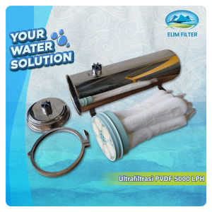 Ultrafiltrasi PVDF Water Prefilter 5000 LPH - Filter Air Sumur
