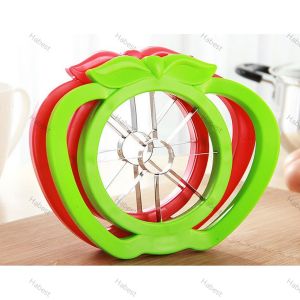Apple-shaped stainless steel cut fruit device apple slicer cut apples dividers