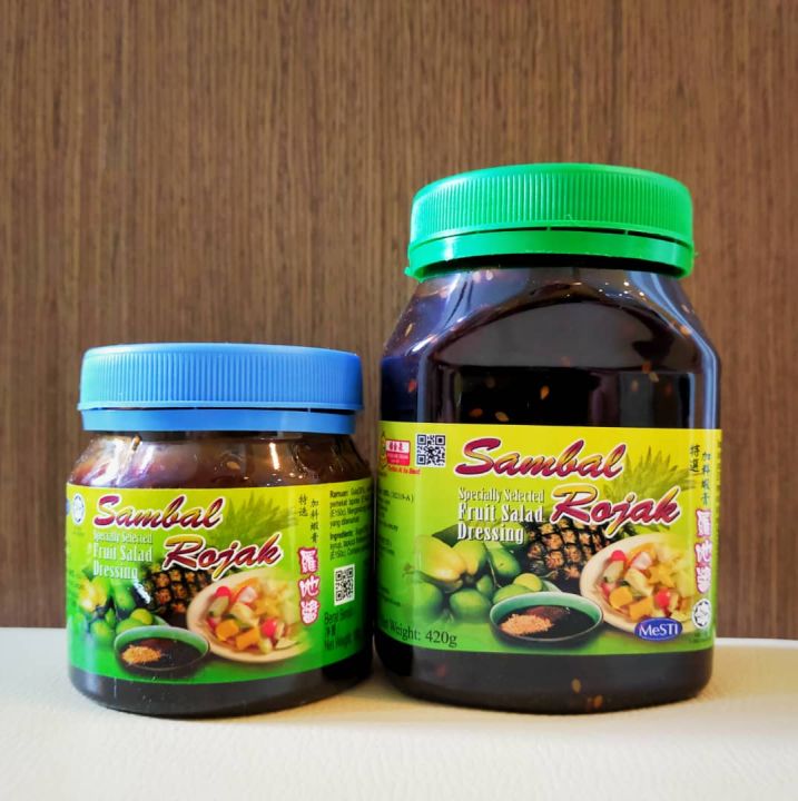 Penang Cheong Kim Chuan Sambal Rojak Sauce 槟城钟金泉羅吔醬 | Lazada
