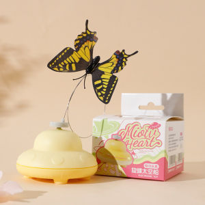 【Option World】ของเล่นแมวหมุนอัต แมวขี้เกียจ แท่งล่อแมวอัตโนมัติ แครอทไฟฟ้า ด้วยขนนก สามารถหมุนได้ 360 องศา ของเล่นแมวอัตโนมัติ