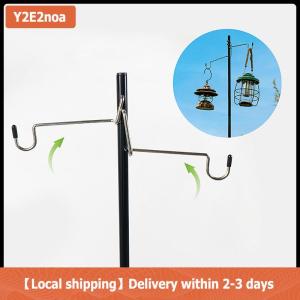 【Local shipping】 1Pc Camping Lantern Stand Tabletop Detachable Lantern Hangers Portable Light Holder Lighting Brackets Tourist Hiking Equipment
