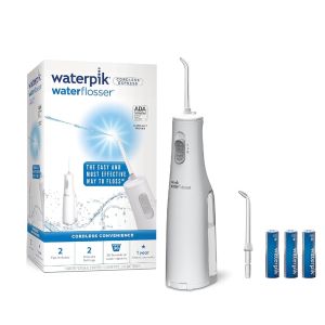 Waterpik Cordless Water Flosser | Pulse Rechargeable or Express Battery Operated | Dental Care Kit