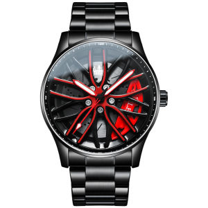 OLEVS 9937 Waterproof Quartz Watches For Men Stainless Steel Band Sport Men Wristwatches Luminous