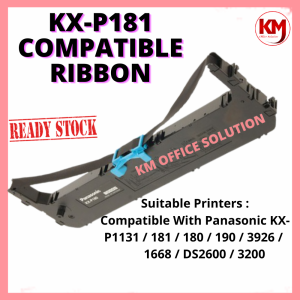 Toner Compatible KX P181 KXP181 KX-P181 Ribbon For Panasonic KX-P1131 / 181 / 180 / 190 / 3926 / 1668 / DS2600 / 3200