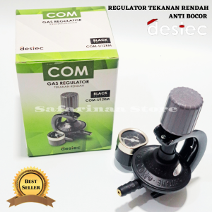 REGULATOR ANTI BOCOR KOMPOR GAS ELPIJI DESTEC COM-U12RM METER TEKANAN RENDAH