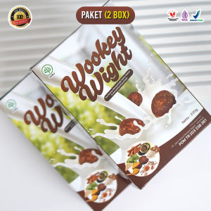 Wookey Weight - Susu Penambah Berat Badan Paket isi 2 Box