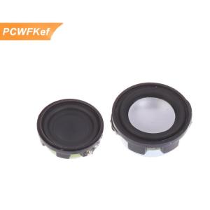 【PCWFKef】 2 chiếc loa âm thanh mini 20 24mm 4 3W Loa bass tròn loa rạp hát tại nhà Loa di động tự làm