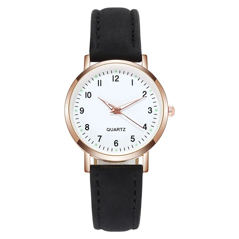 Cutewomen2020] 2021 Fashion Casual Belt Luminous Round Watch