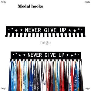 [COD] hegu Medal Display Rack Metal Medal Hanger Holder Organizer Wall Mounted Large Capacity Award Holder For Race Soccer Karate