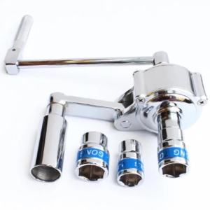 Cornerr 1Set 1/2" Torsional Torque Multiplier Wrench Lug Nut Remover Type Car Tire Disassembly Labor-Saving Force Wrench 3200N.M 5T9N4