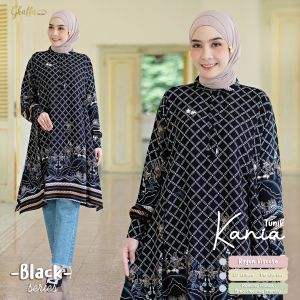TULUS SIGNATURE  / Kania Tunik Wanita Muslim Rayon Viscose Motif Batik
