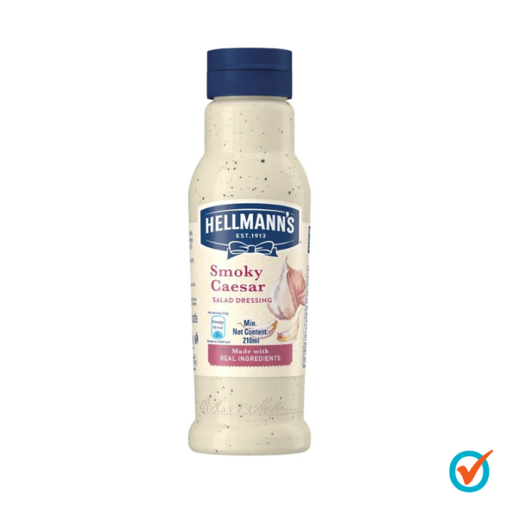 Hellmann's Smoky Caesar Dressing 210ml Lazada