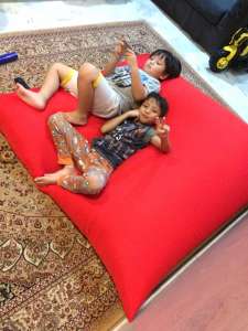 (2 LAPIS KAIN) FLEXY 3XL | 5KG | TERMASUK BEAN BAG | BOLEH DI BASUH | STOK TERSEDIA