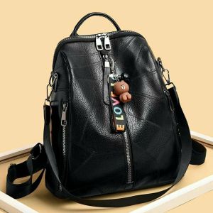 MGS - TAS RANSEL SEMI KULIT  { -TALOKAPI BAG- } MULTIFUNGSI BACKPACK IMPORT NEW ARRIVAL TERMURAH (+GRATIS GANTUNGAN) / bayar ditempat(COD) tas sekolah / RANSEL FASHION /MODEL TAS RANSEL WANITA TERBARU 2020 TAS PUNGGUNG WANITA / TAS WANITA BRANDED / MGS