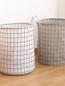 {READY STOCK}Laundry Basket Laundry Bag Laundry Bakul Baju Laundry Large Capacity Waterproof Foldable Storage Basket Laundry Beg35*43.5cm