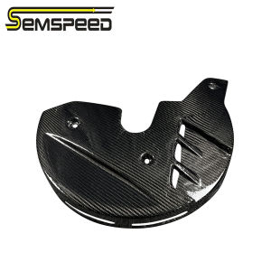 SEMSPEED Motorcycle Front Wheel Brake Disc Caliper Pump Cover Protection For CFMOTO 450SR 2022-2023