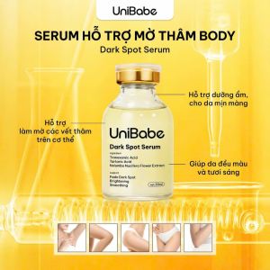 Serum Giảm Thâm Body UniBabe 20ml- Giảm Thâm Nách Dưỡng Sáng Da Body Đầu Gối Khủy Tay