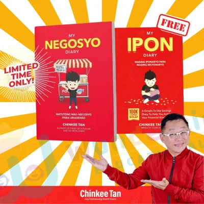IPONegosyo BOOK BUNDLE (MY NEGOSYO + MY IPON DIARY) BY CHINKEE TAN