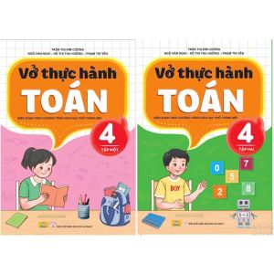 Sách - Vở Thực Hành Toán 4 - Biên soạn theo chương trình GDPT mới - ndbooks
