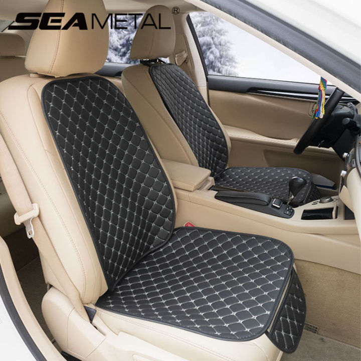 Four Seasons Universal Car Seat Cushion Seat Leather Car Seat Cover Car  Accessories