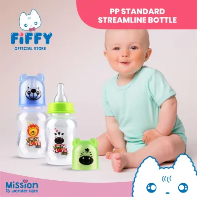 FIFFY PP STANDARD STREAMLINE BOTTLE 120ML 4oz botol susu baby 120ml 4oz