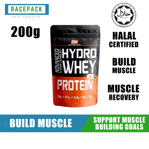 (Free Creatine Sachets) BS Nutrition Hydro Whey Protein 200g Lean Muscle HALAL  Lean Muscle Build Muscle Muscle Recovery HALAL Certified (Select Flavour) Titan whey Titanwhey Optimum Nutrition