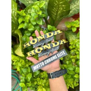 LOGO EMBLEM TANGKI HONDA GL MAX GL PRO GLMAX GLPRO BAHAN PLASTIK ABS TEBAL GRADE A