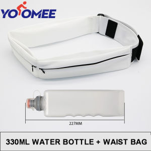 Yoomee New Waist Bag Men and Women Outdoor Sports Running Mobile Phone Bag Wrap-around Multi-functional Large-capacity Water Bottle Waist Belt