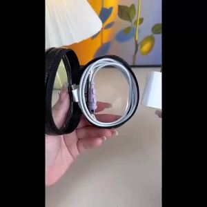 2Pcs/Set Jewelry Organizer Transparent Storage Pouch Mystery Keychain Bag Storage Case Thicken Wallet Cute Doll Bag Organization Childrens Day Gift