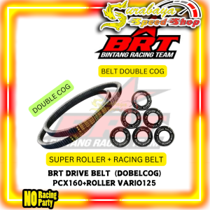 BRT Drive Belt Vanbelt Double Cog PCX160 ADV160 Set Roller Vario125 Original Bintang Racing Team