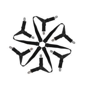 Newyorkbigsale สายรัดผ้าปูที่นอน สายรัดมุมเตียง ที่รัดมุมเตียง ที่รัดผ้าปูที่นอน 6 ด้าน สายรัดกันลื่นผ้าปู No.Y941