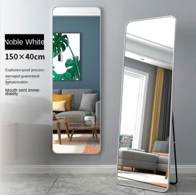 [Delivered in 1 days]Standing Mirror Full length Mirror Floor Mirror Home Bedroom Large Mirror Hanging Wall Hanging Fitting