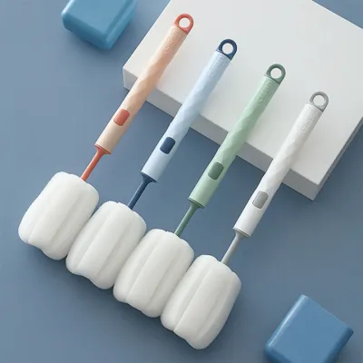 Cây Cọ Rửa Bình Sữa Ly Cốc Bình Giữ Nhiệt Đầu Mút Xốp Đa Dạng Kiểu Dáng Tháo Rời Dễ Dàng