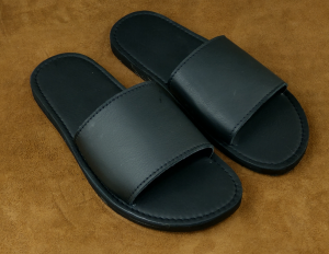 Dép Nam Quai Ngang Da Bò QN001 Phong Cách Đơn Giản Chống Trơn Trượt (có bán sỉ)