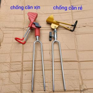 chống cần câu cá đa năng gác cần câu chống cần câu xoay 360