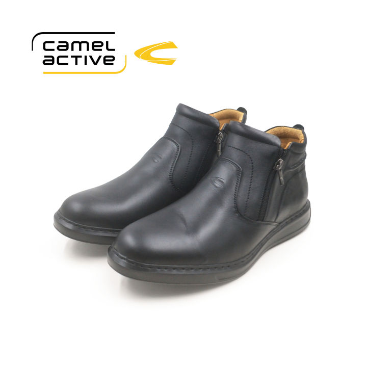 CAMEL ACTIVE MEN Black NELZON Boots Lazada