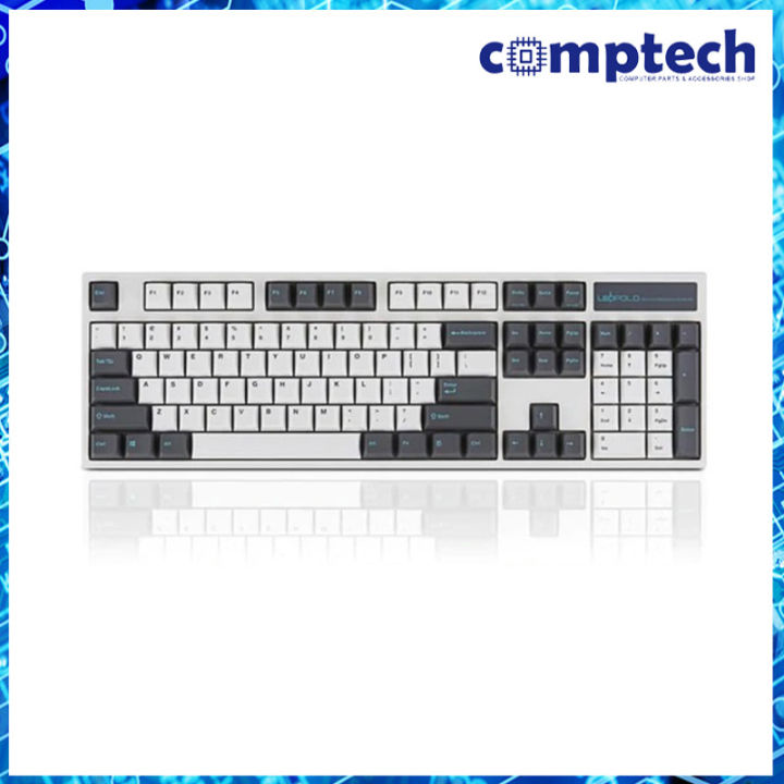 Leopold FC900R PD White/Grey - Cherry Clear, PBT Double Shot Key Cap ...