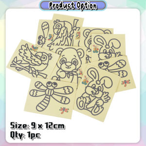 [Little B House] Kid DIY Toys 3D EVA Foam Sticker Art And Craft Set For Kids Goodies Toys Gift EVA贴纸 Mainan DIY - BT347