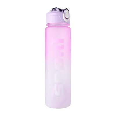 Leopard 900ml Water Bottle (Purple)