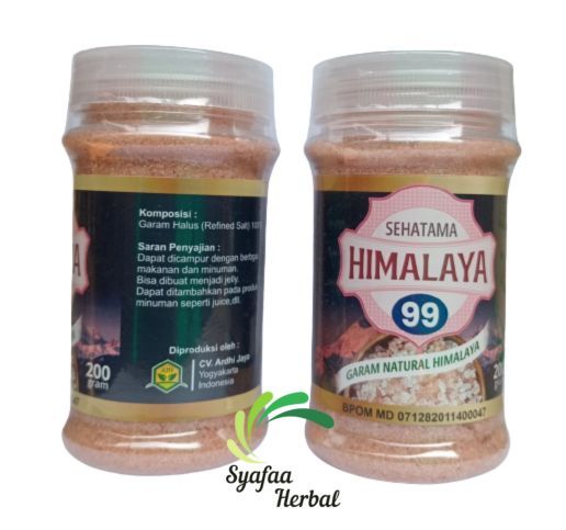 Garam himalaya Sehatama 200 gr natural pink salt organik